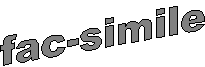  fac-simile